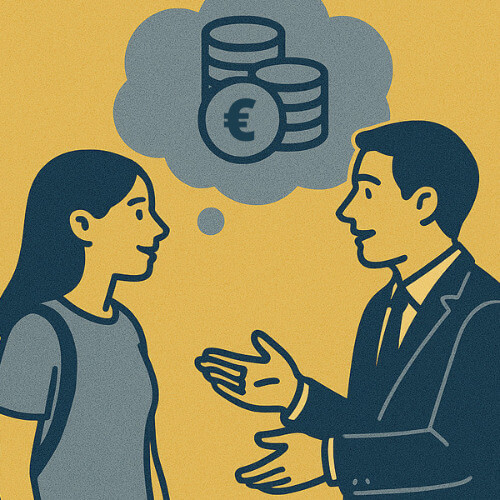 Finanz­­­beratung für Berufs­­starter/innen