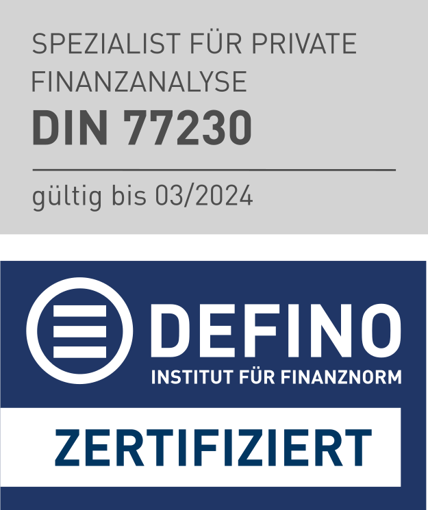 Defino zertifizierter Spezialist für private Finanzanalyse, Frank Schartel