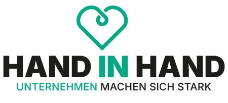 Logo: Hand in Hand, Unternehmen für verantwortungsvollen Tierschutz